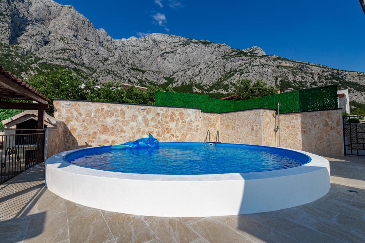 Navis Sea View Apartment With Pool Makarska Esterno foto
